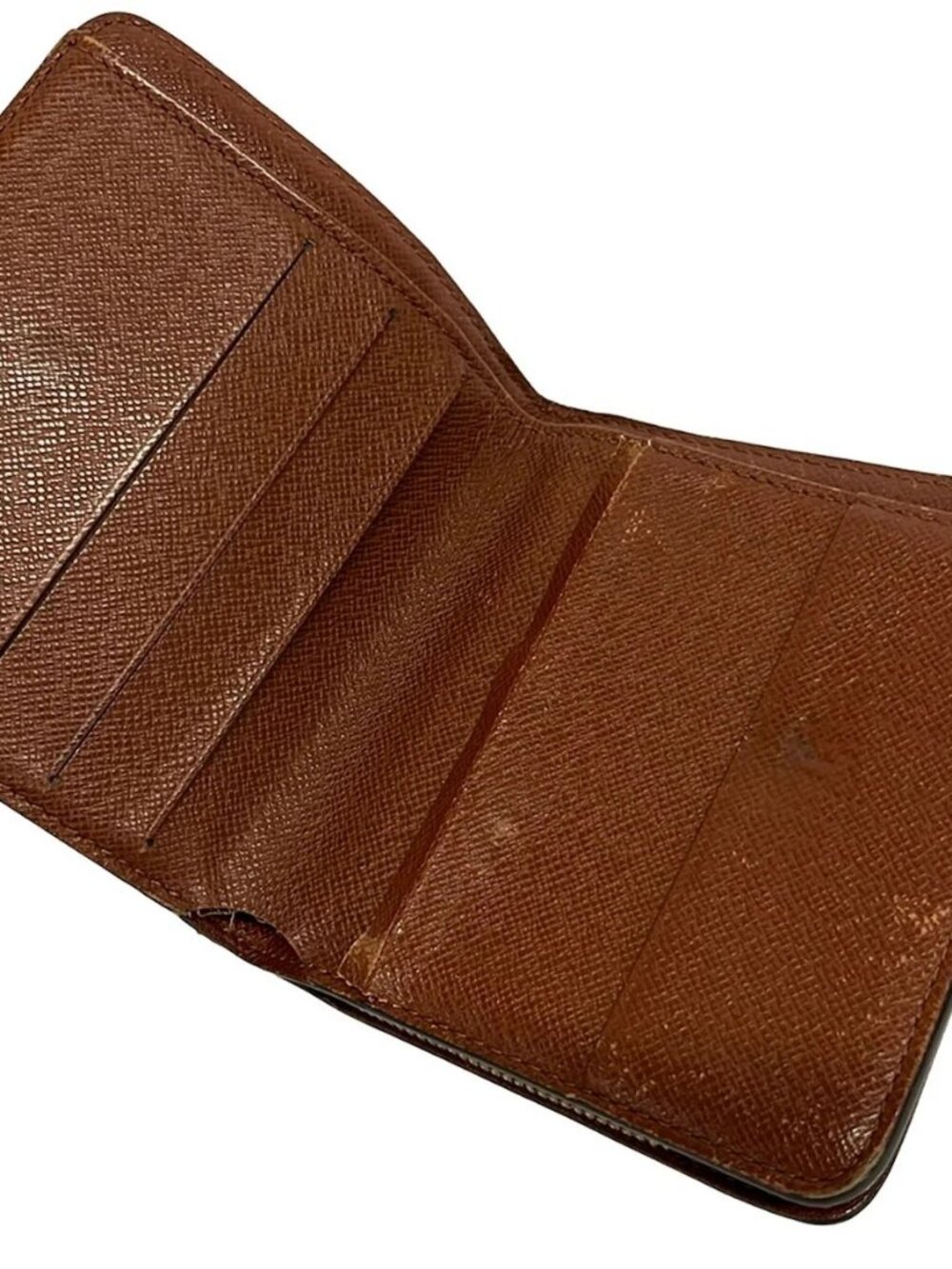 LOUIS VUITTON Compact Zipper Wallet M61667 Monogram - MI0041 Bifold Wallet - Picture 3 of 12